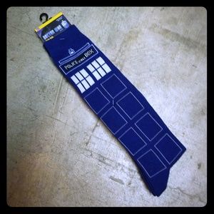Two Doctor Who Knee High socks